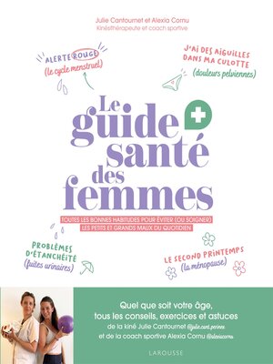 cover image of Le guide santé des femmes